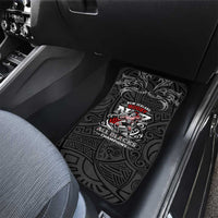 All Black NZL Rugby Champions Car Mats Maori Warrior DT02 - Polynesian Pride