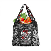 All Black NZL Rugby Champions Grocery Bag Maori Warrior DT02 1-pack One Size Black - Polynesian Pride