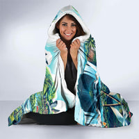 Wailua Falls Hawaii Hooded Blanket Kauai Natural Beauty DT02 - Polynesian Pride