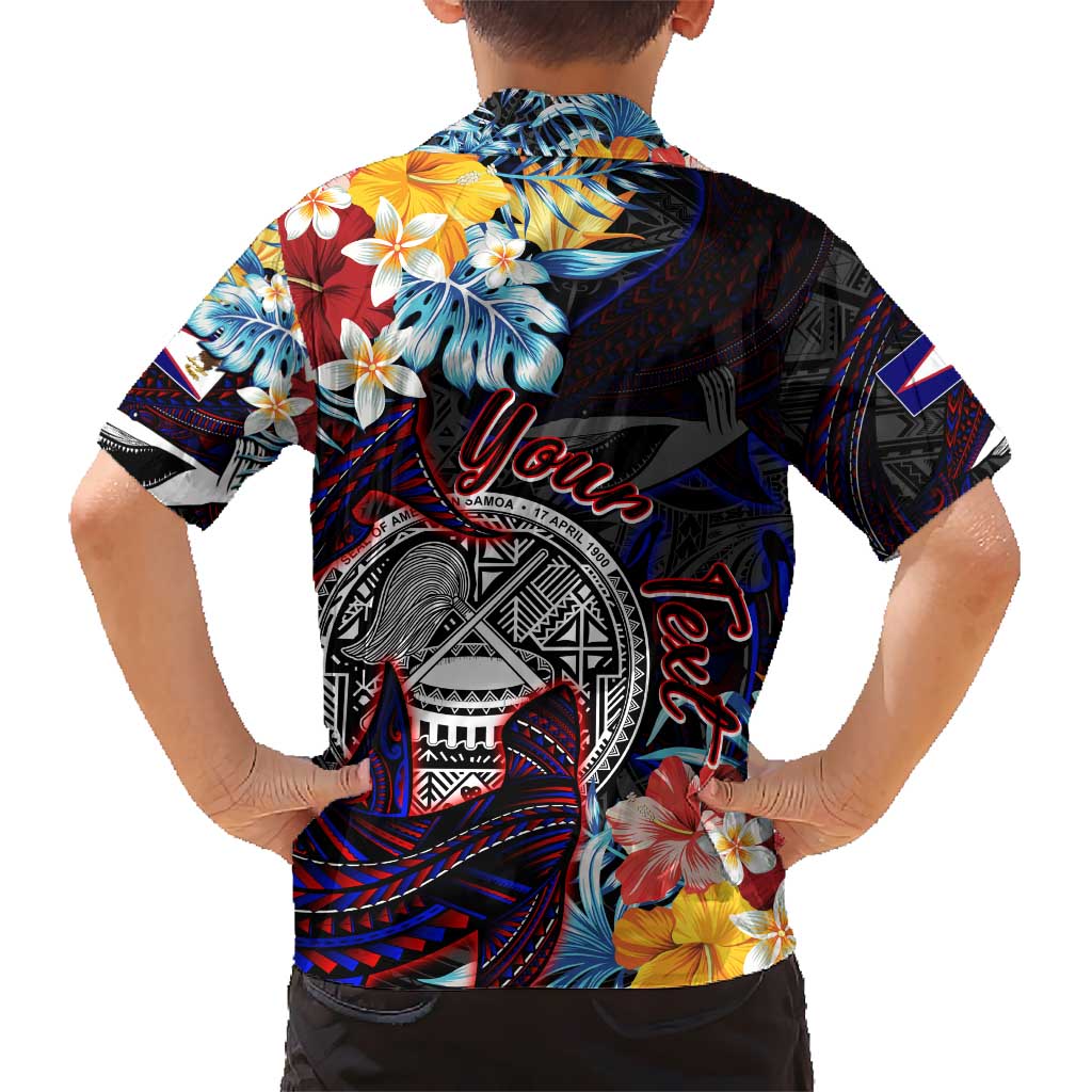 Personalized Amelika Samoa Sharks Polynesia Hawaiian Shirt American Samoa