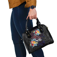 Amelika Samoa Sharks Polynesia Shoulder Handbag American Samoa