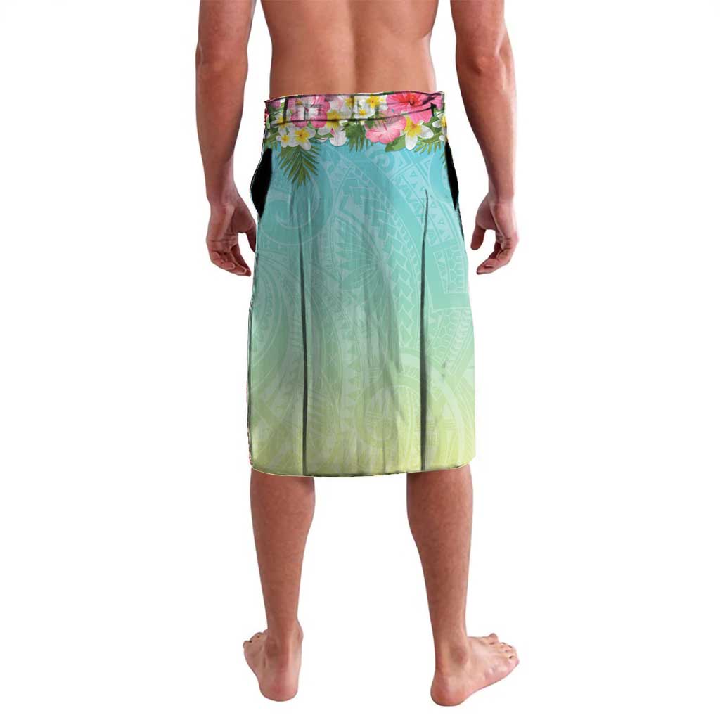 Personalised Hawaii Father's Day Lavalava Happy Father And Child DT04 - Polynesian Pride