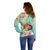 Personalised Hawaii Father's Day Off Shoulder Sweater Happy Father And Child