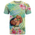 Personalised Hawaii Father's Day T Shirt Happy Father And Child
