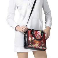 New Zealand Father's Day Shoulder Handbag Happy Father And Child