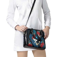 Hawaii Butterfly Shoulder Handbag Kanaka Maoli Mix Hibiscus