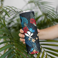 Hawaii Butterfly Skinny Tumbler Kanaka Maoli Mix Hibiscus DT04 - Polynesian Pride