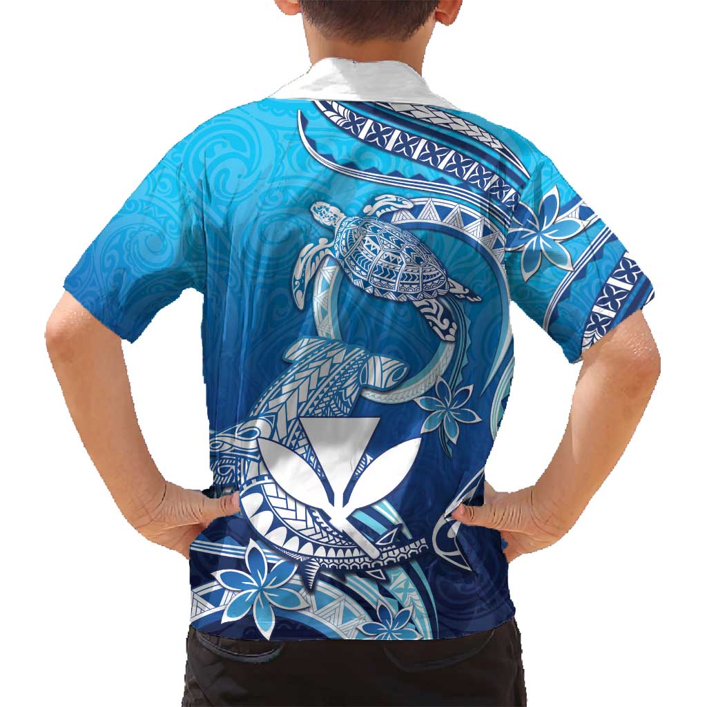 Hawaii Family Matching Tank Maxi Dress and Hawaiian Shirt Turtle With Hammerhead Shark Oceanic DT04 - Polynesian Pride