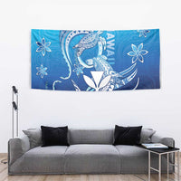Hawaii Tapestry Turtle With Hammerhead Shark Oceanic DT04 - Polynesian Pride