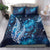 New Zealand Matariki Bedding Set Maori Koru Mix Silver Fern