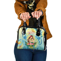Hawaii Mother's Day Shoulder Handbag I Love You Mom DT04 One Size Yellow - Polynesian Pride