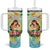 Personalised Hawaii Mother's Day Tumbler With Handle I Love You Mom