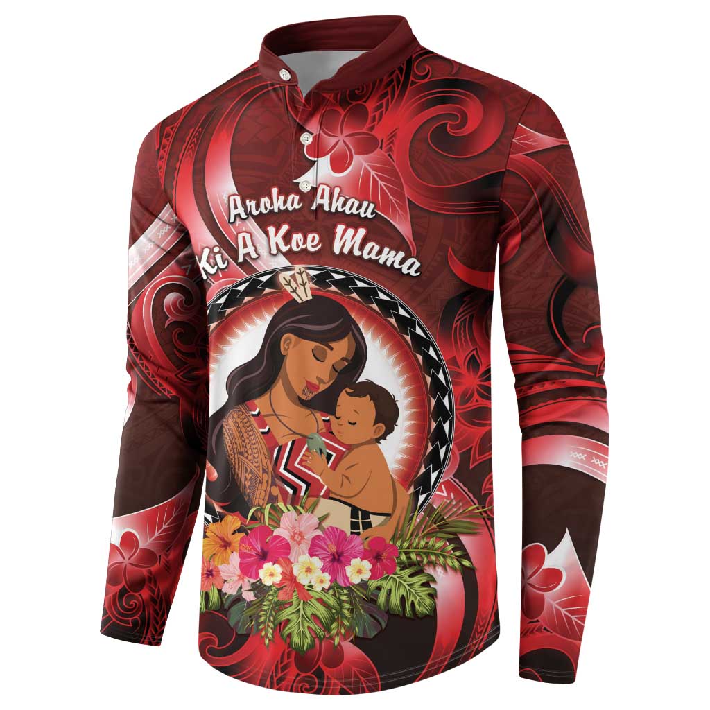 Personalised New Zealand Mother's Day Button Sweatshirt I Love You Mom