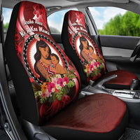 New Zealand Mother's Day Car Seat Cover I Love You Mom DT04 - Polynesian Pride