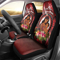 New Zealand Mother's Day Car Seat Cover I Love You Mom DT04 - Polynesian Pride