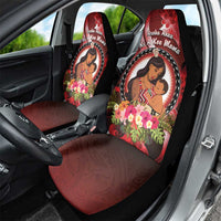 New Zealand Mother's Day Car Seat Cover I Love You Mom DT04 - Polynesian Pride