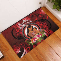 New Zealand Mother's Day Rubber Doormat I Love You Mom