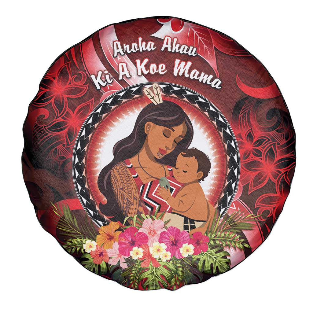 New Zealand Mother's Day Spare Tire Cover I Love You Mom DT04 - Polynesian Pride