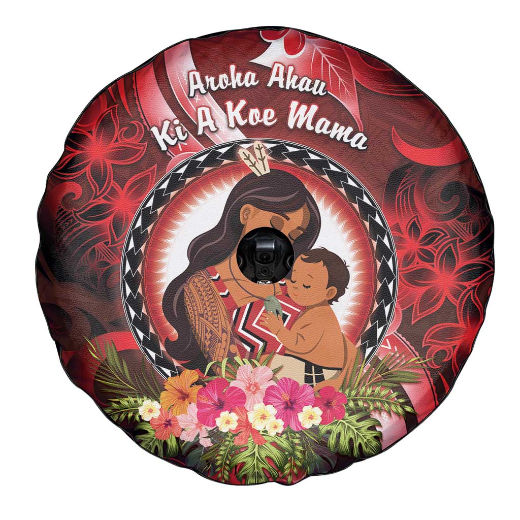 New Zealand Mother's Day Spare Tire Cover I Love You Mom DT04 - Polynesian Pride