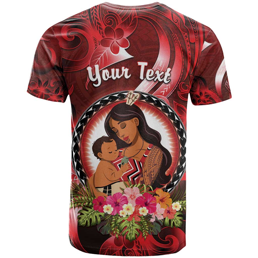 Personalised New Zealand Mother's Day T Shirt I Love You Mom DT04 - Polynesian Pride