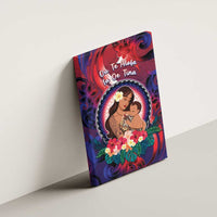 Samoa Mother's Day Canvas Wall Art I Love You Mom