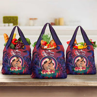Samoa Mother's Day Grocery Bag I Love You Mom