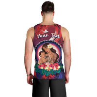Personalised Samoa Mother's Day Men Tank Top I Love You Mom DT04 - Polynesian Pride