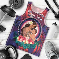 Personalised Samoa Mother's Day Men Tank Top I Love You Mom DT04 - Polynesian Pride