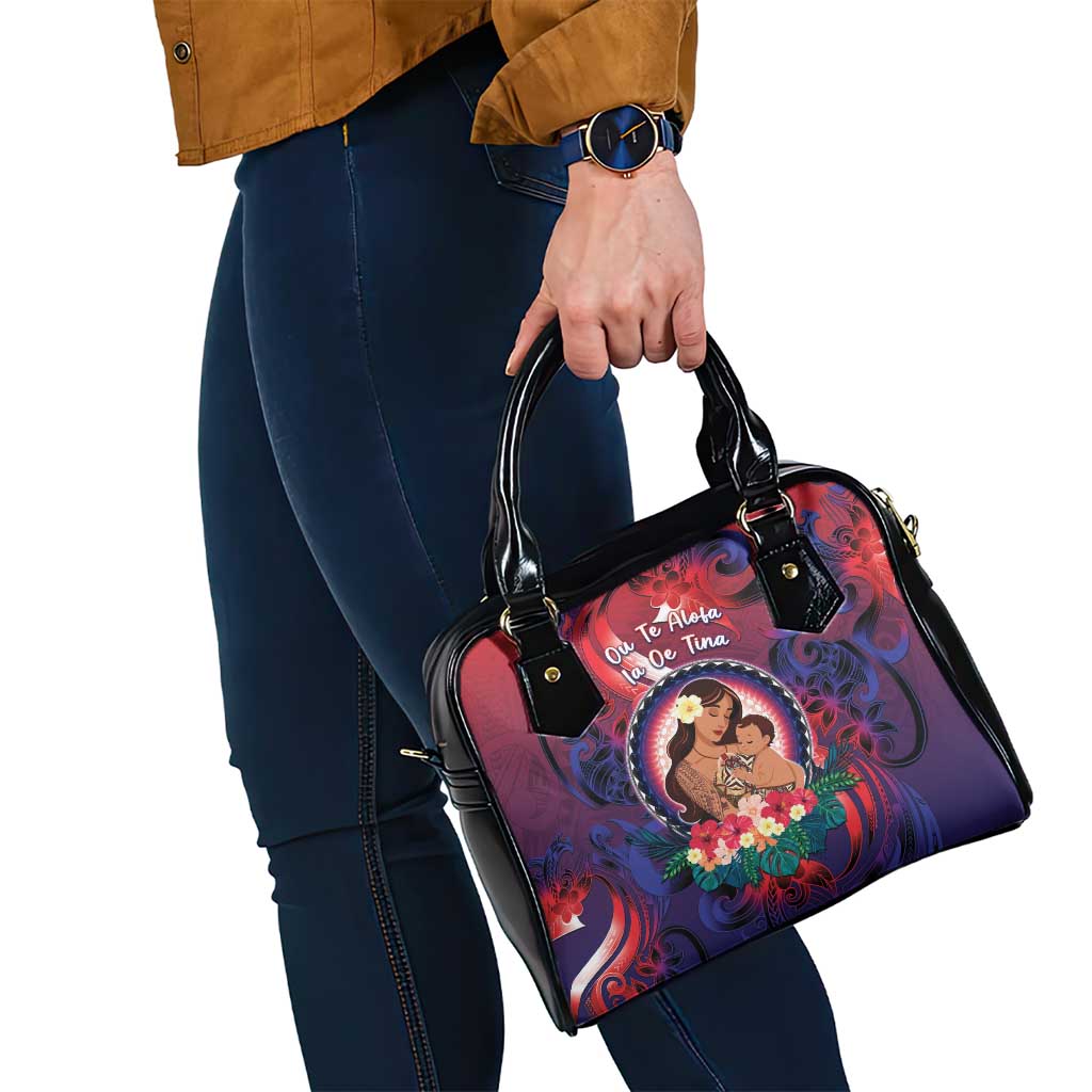 Samoa Mother's Day Shoulder Handbag I Love You Mom