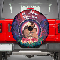 Samoa Mother's Day Spare Tire Cover I Love You Mom DT04 - Polynesian Pride