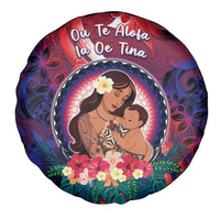 Samoa Mother's Day Spare Tire Cover I Love You Mom DT04 - Polynesian Pride