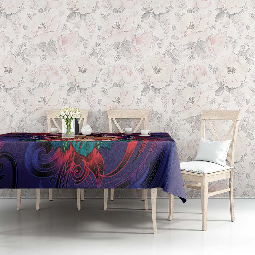 Samoa Mother's Day Tablecloth I Love You Mom