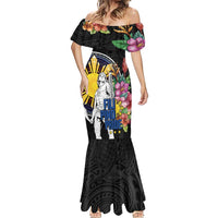 Filipinos Lapu-Lapu Hero Philippines Mermaid Dress Hibiscus Flowers Style DT04 - Polynesian Pride