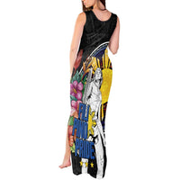 Filipinos Lapu-Lapu Hero Philippines Tank Maxi Dress Hibiscus Flowers Style