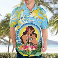 Personalised Fiji Mother's Day Hawaiian Shirt I Love You Mom DT04 - Polynesian Pride