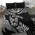 New Zealand Rugby Bedding Set Silver Fern Maori Pattern