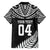 Custom New Zealand Rugby Family Matching Off Shoulder Maxi Dress and Hawaiian Shirt Silver Fern Maori Pattern