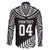 Custom New Zealand Rugby Family Matching Off Shoulder Maxi Dress and Hawaiian Shirt Silver Fern Maori Pattern