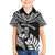 Custom New Zealand Rugby Family Matching Off Shoulder Maxi Dress and Hawaiian Shirt Silver Fern Maori Pattern