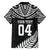 Custom New Zealand Rugby Hawaiian Shirt Silver Fern Maori Pattern