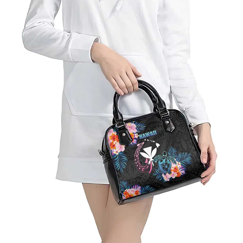 Hawaii Shoulder Handbag Kanaka Maoli With Fish Hook