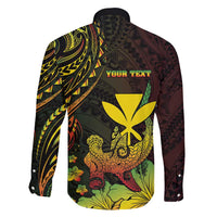 Personalised Hawaii Family Matching Puletasi and Hawaiian Shirt Kanaka Maoli With Hammerhead Shark DT04 - Polynesian Pride