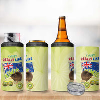 New Zealand Kiwi 4 in 1 Can Cooler Tumbler I Just Really Like Kiwis DT04 - Polynesian Pride