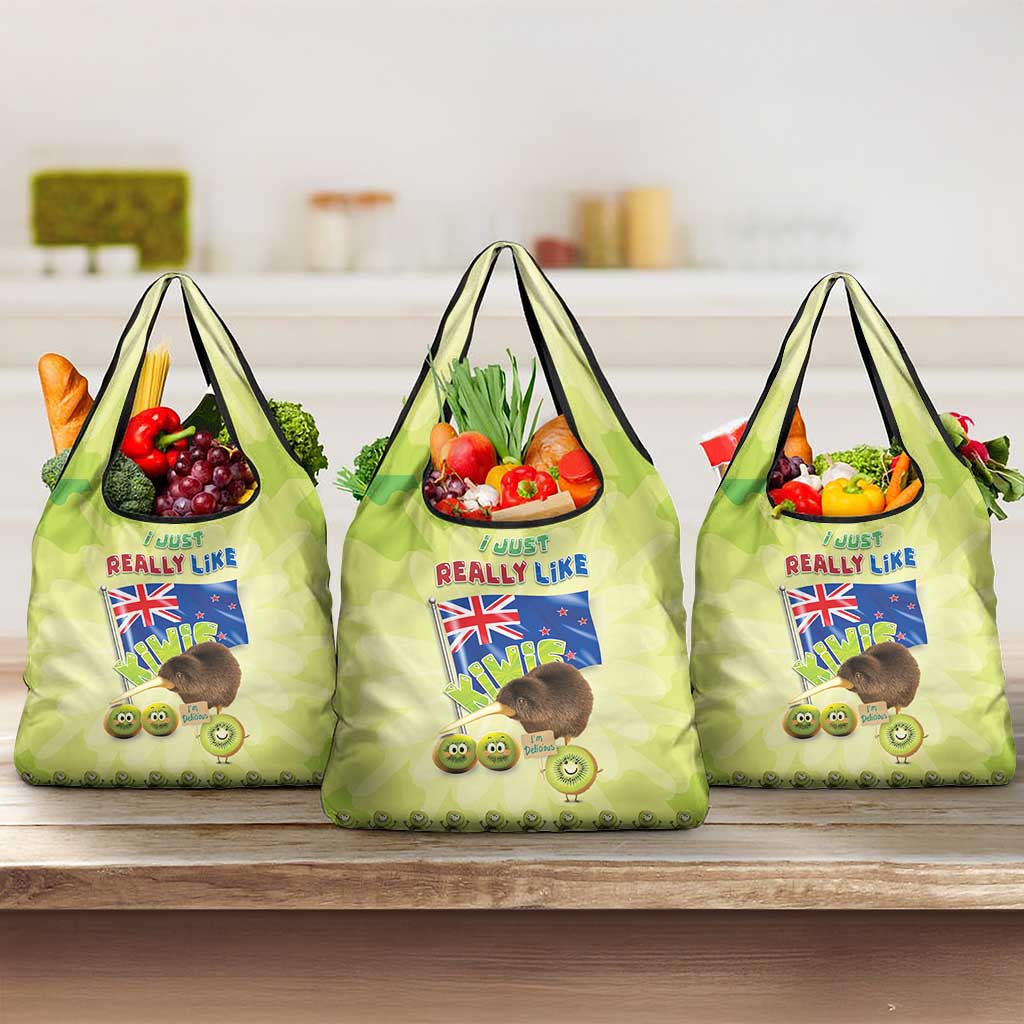 New Zealand Kiwi Grocery Bag I Just Really Like Kiwis