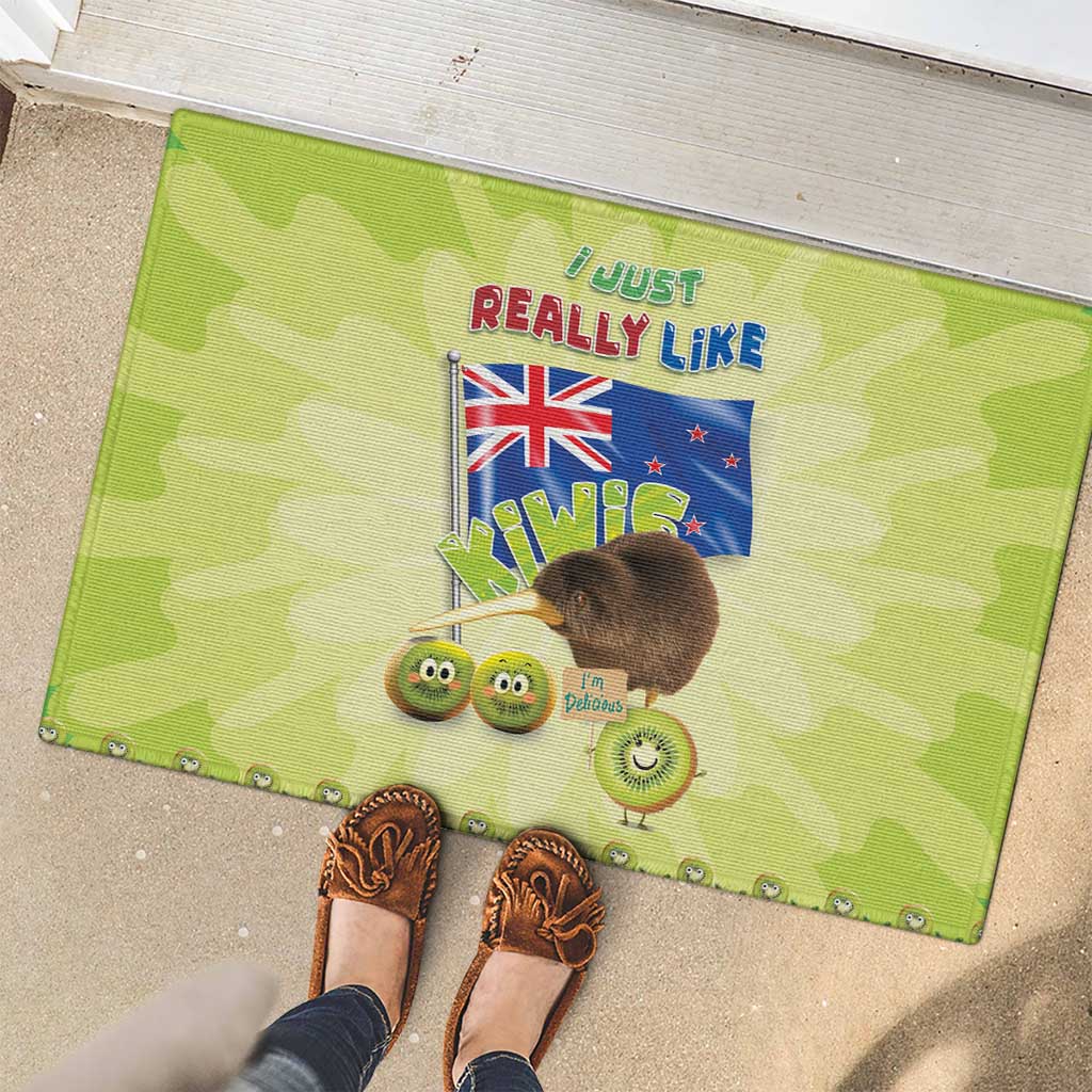 New Zealand Kiwi Rubber Doormat I Just Really Like Kiwis