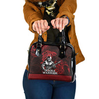 Hawaii Ikaika Warrior Shoulder Handbag Hawaiian Tribal Tattoo