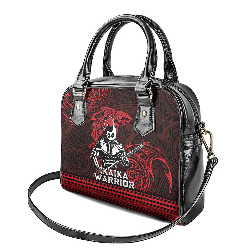 Hawaii Ikaika Warrior Shoulder Handbag Hawaiian Tribal Tattoo