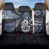 New Zealand Aotearoa Back Car Seat Cover Maori Hei Manaia Purple Paua Shell DT04 One Size Purple - Polynesian Pride