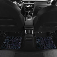 New Zealand Aotearoa Car Mats Maori Hei Manaia Purple Paua Shell