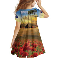 New Zealand ANZAC Day Family Matching Summer Maxi Dress and Hawaiian Shirt The Ode Remembrance And Poppy DT04 - Polynesian Pride